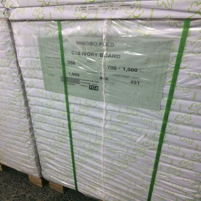 Pulpa di legno Ningbo Fold FBB/Ivory Board Il materiale perfetto per l'imballaggio e la stampa