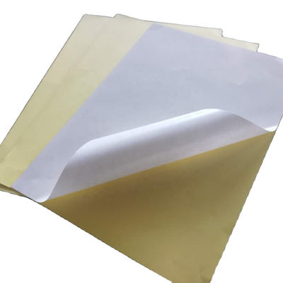 Carta adesiva gialla adesiva per cellule chimiche e meccaniche