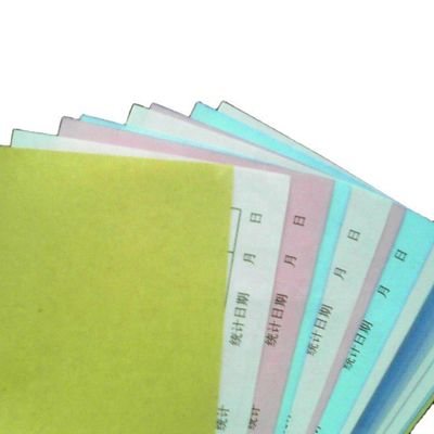 Carta di legno 100% originaria, incarbonizzata/NCR per la stampa di immagini blu e nere