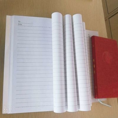 Carta di tracciamento Compatibile carta offset bianca grezza senza rivestimento
