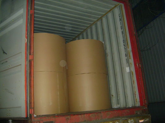 Alta resistenza 80g Bianco 850mm Copia carta Jumbo Roll per la produzione di carta A4