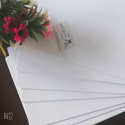 Fogli di cartone bianco con carta C2S Duplex