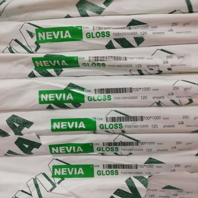 Carta d'arte Nevia rivestita a doppio lato in bobina/foglio per risultati professionali