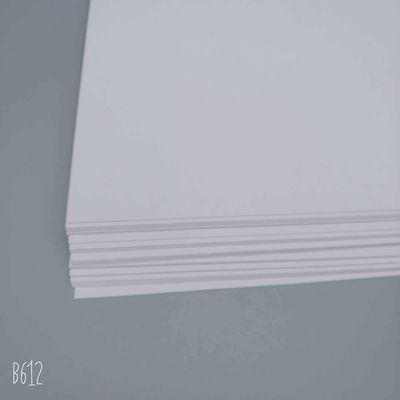 Carta d'avorio rivestita da un lato di polpa bianca vergine per soluzioni di imballaggio in carta da mulino