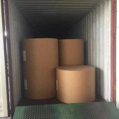 110*68*12mm Ordine su misura Poplar C1S Carta avorio rivestita/ FBB/ Bristol Paper Roll