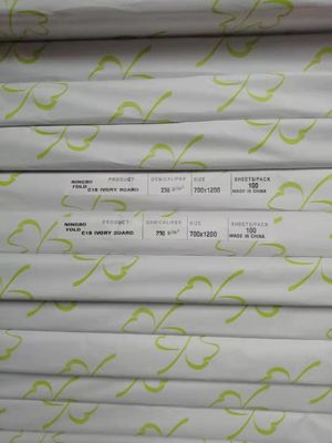 GC1 / C1S / cartone d'avorio rivestito da Ningbo/APP/Chenming/Bohui/IP Sun mills Virgin Pulp