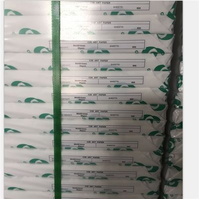 Stampa offset Compatibile 80/90gsm C2S Art Paper Gloss per la stampa di riviste