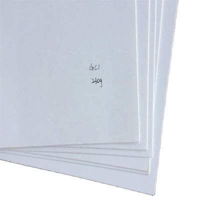Carta di cartone in cartone di avorio in foglio con 100% di pasta di legno