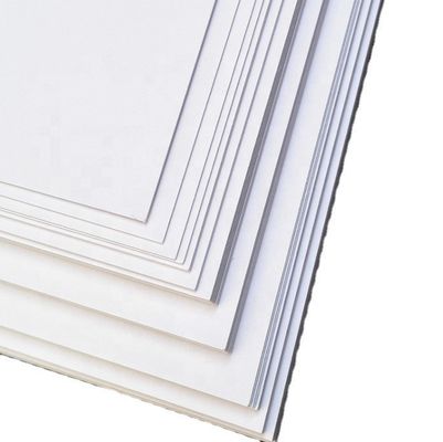 Carta di cartone in cartone di avorio in foglio con 100% di pasta di legno