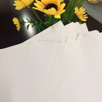 Carta di cartone in cartone di avorio in foglio con 100% di pasta di legno