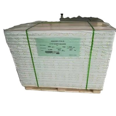 Soluzione di imballaggio personalizzabile Ningbo Fold FBB con materiale di pasta di legno bianco